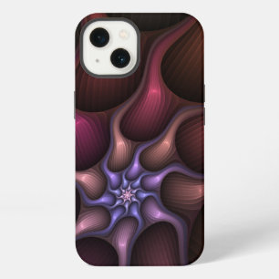 Magical Shiny Abstract Striped Colourful Fractal iPhone 13 Case