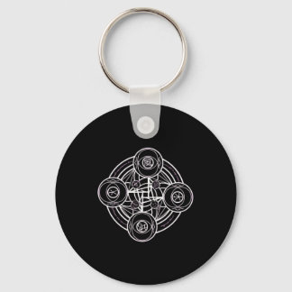 Magical Sigil (seal) Sticker18  Key Ring