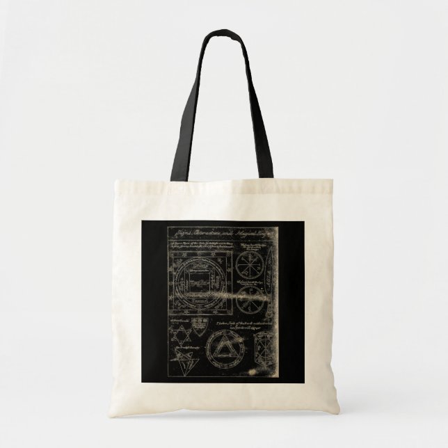 Magical Signs Tote Bag (Front)
