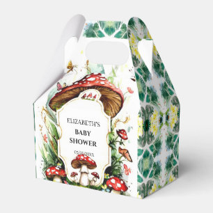 Magical Simple Mushroom Baby Shower Favour Box