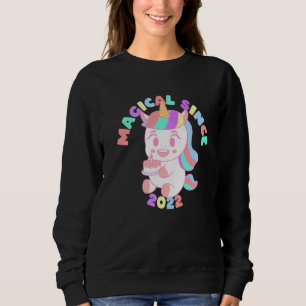Magical Since 2022 Unicorn 1st Birthday Sweatshirt