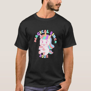 Magical Since 2022 Unicorn 1st Birthday T-Shirt