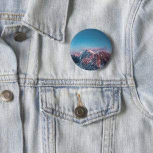 Magical sky above mountain Storžič, Slovenia 6 Cm Round Badge