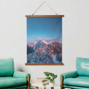 Magical sky above mountain Storžič, Slovenia Hanging Tapestry