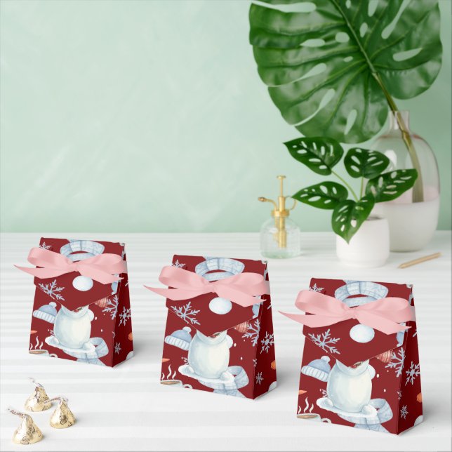 Magical Snowman Frozen Favour Box (Multiple)