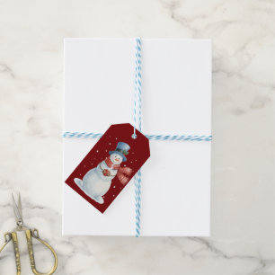 Magical Snowman Frozen Gift Tags