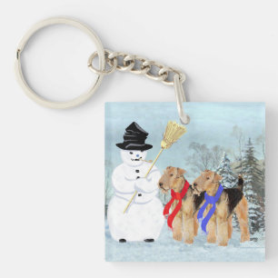 Magical Snowman Key Ring