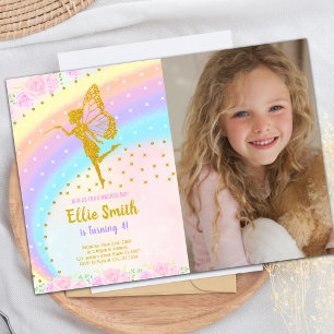 Magical Sparkle Party for Girls Invitation