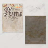 Magical Spells Diaper Raffle Ticket