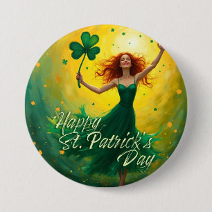 Magical St. Patrick's Day 7.5 Cm Round Badge