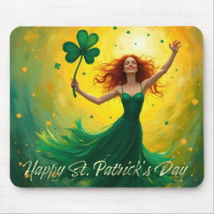 Magical St. Patrick's Day Mouse Pad