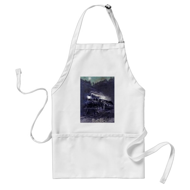 Magical Steam Engine Victorian Train Standard Apron (Front)