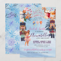 Magical Sugar Plum Fairy Nutcracker Birthday Party