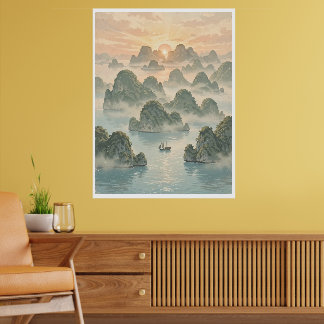 Magical Sunrise in Raja Ampat, Indonesia Poster