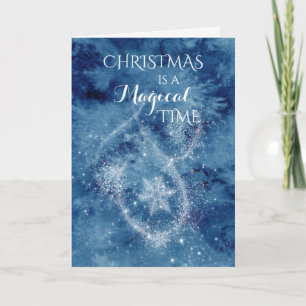 Magical Time Christmas Holiday Card