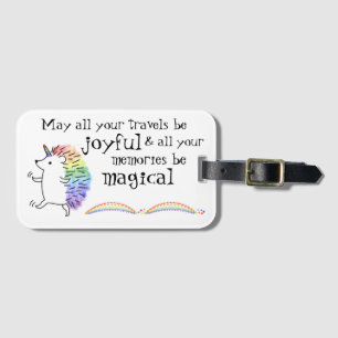 Magical Travel <customize name> Luggage Tag