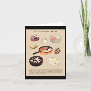 Magical Treats Food From Studio Ghibli Films Stick Card