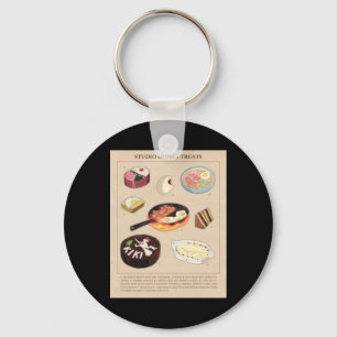 Magical Treats Food From Studio Ghibli Films Stick Key Ring