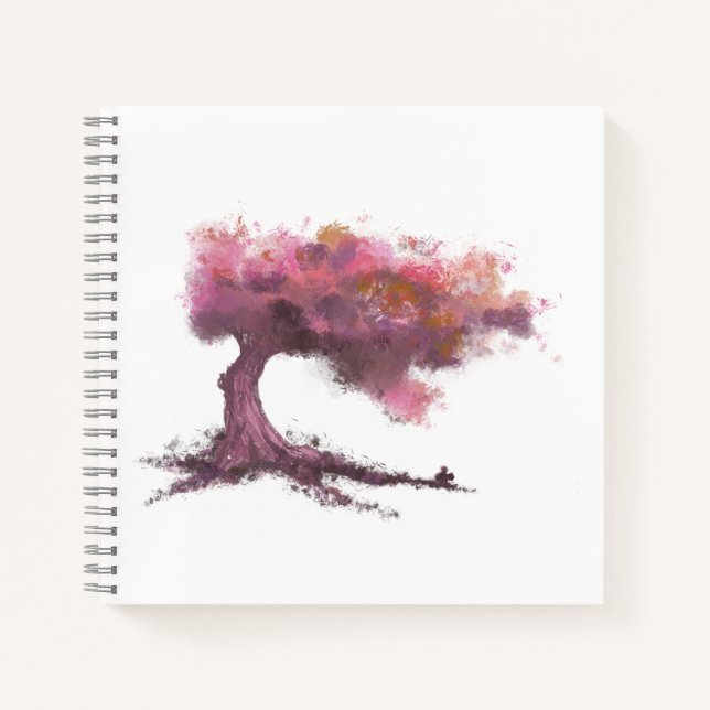 Magical tree and a squirrel notebook (Front)
