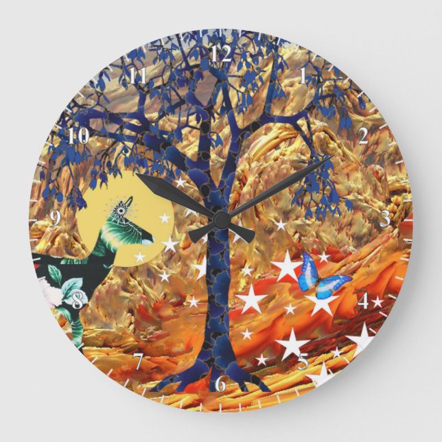 Magical Tree Large Clock (Front)