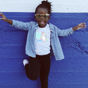 Magical U for Unicorn Toddler Tee