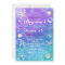Magical Under The Sea Birthday Party Invitation