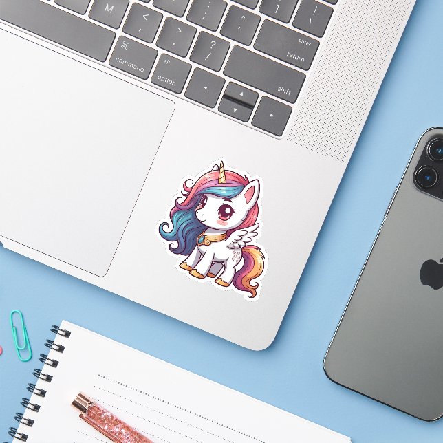 Magical Unicorn (Laptop w/ iPhone)