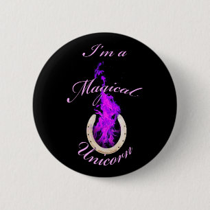 Magical Unicorn 02 6 Cm Round Badge