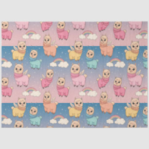 Magical Unicorn and Stars Pattern Design Tissue Paper