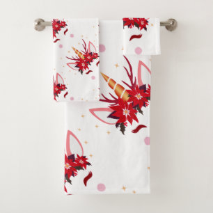 Magical Unicorn Bath Towel Set