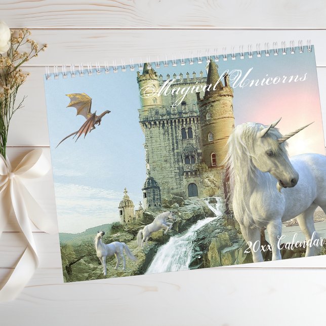 Magical Unicorn Beautiful Fantasy Land Calendar (Creator Uploaded)