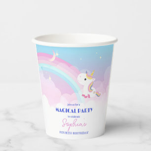 Magical Unicorn Birthday Cup