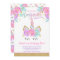 Magical Unicorn Birthday Invitation Unicorn Party