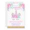 Magical Unicorn Birthday Invitation Unicorn Party