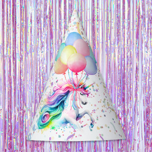 Magical Unicorn Birthday  Party Hat