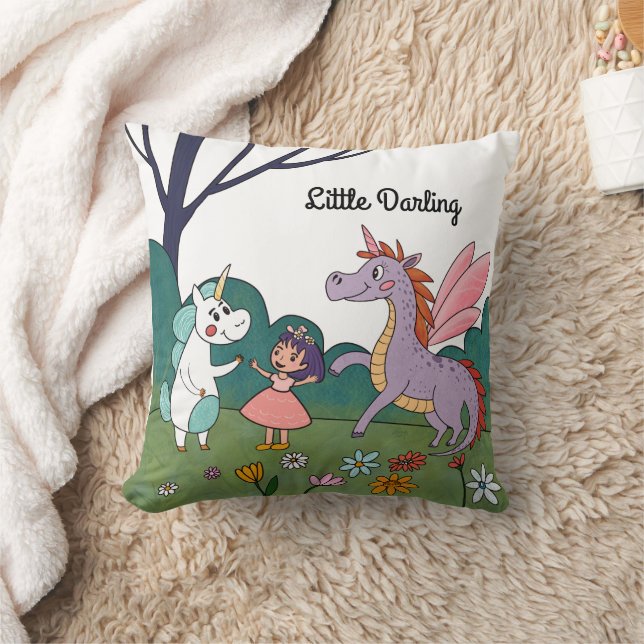 Magical Unicorn Cushion (Blanket)