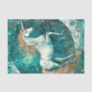 Magical Unicorn Decoupage Tissue Paper