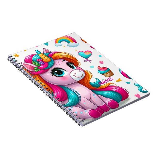 Magical Unicorn Drawing Journal (Right Side)