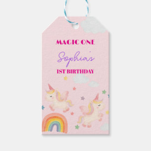 Magical Unicorn Dreamland Invitation Gift Tags