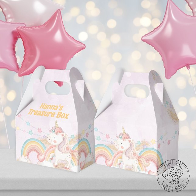 Magical Unicorn Favour Box (Creator Uploaded)