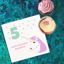 Magical Unicorn Girls Birthday