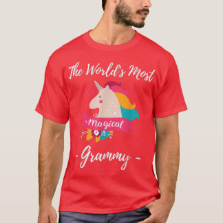 Magical Unicorn Grammy Best Grammy Ever T-Shirt
