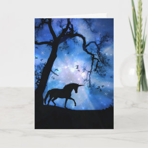 Magical Unicorn Happy Birthday Card