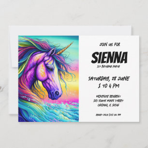 Magical Unicorn Invitation