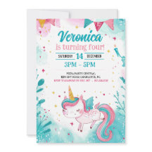 Magical Unicorn Kid's Fun Birthday Party