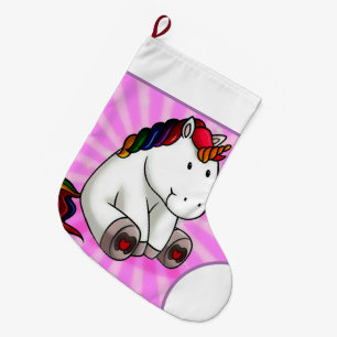 Magical Unicorn Large Christmas Stocking
