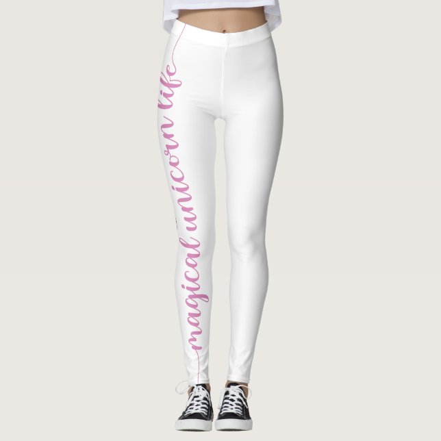 Magical Unicorn Life  Leggings (Front)