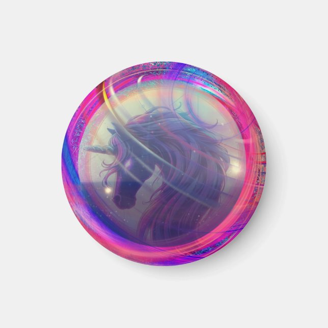 Magical Unicorn Magnet (Front)