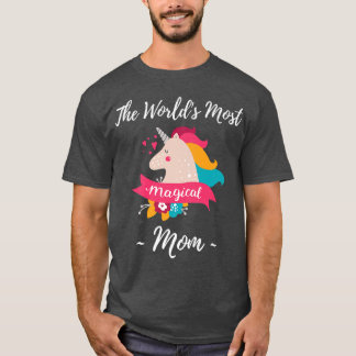 Magical Unicorn Mum Fabulous Mum T-Shirt