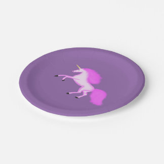 Magical Unicorn Paper Plates